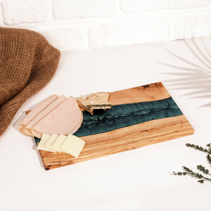 Personalized Custom Charcuterie Board, Handmade Resin Serving Board, Perfect for Kitchen and Dining, New Home Gift (Copy) - Art Wood Lab