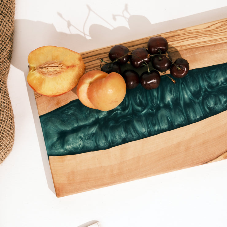 Personalized Custom Charcuterie Board, Handmade Resin Serving Board, Perfect for Kitchen and Dining, New Home Gift (Copy) - Art Wood Lab