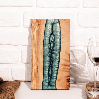 Personalized Custom Charcuterie Board, Handmade Resin Serving Board, Perfect for Kitchen and Dining, New Home Gift (Copy) - Art Wood Lab